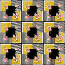 Floral and Stripes Adhesive Vinyl