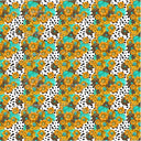 Floral and Spots Adhesive Vinyl