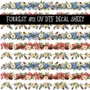 Forrest UV DTF Decal sheets 11 Designs available