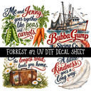 Forrest UV DTF Decal sheets 11 Designs available