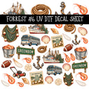 Forrest UV DTF Decal sheets 11 Designs available