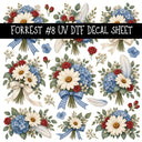 Forrest UV DTF Decal sheets 11 Designs available