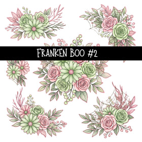 Franken Boo UV DTF Decal sheets 2 designs available