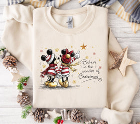 Believe in the wonder of Christmas- Mick and Minn DTF Transfers