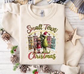Small town Christmas Grinch  DTF Transfers