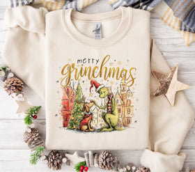 Merry Grinchmas Grinch and Max DTF Transfers