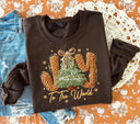 Joy to the world faux Yarn  DTF Transfers