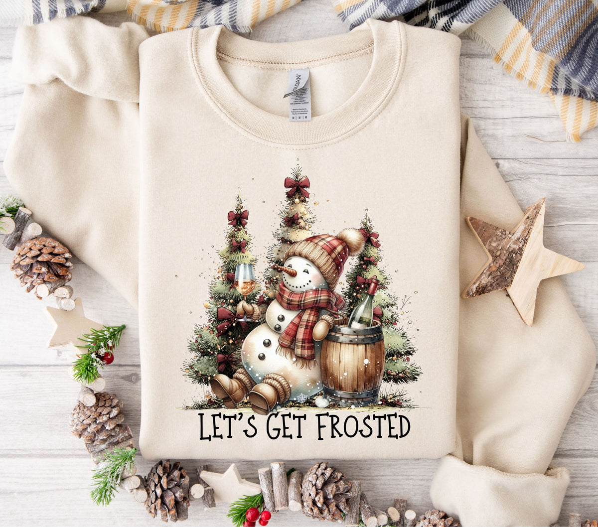 Let's get frosted  DTF Transfers