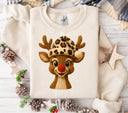 Rudolph Leopard Faux Yarn  DTF Transfers