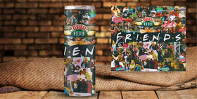 Friends Vinyl Tumbler wraps- 3 Designs