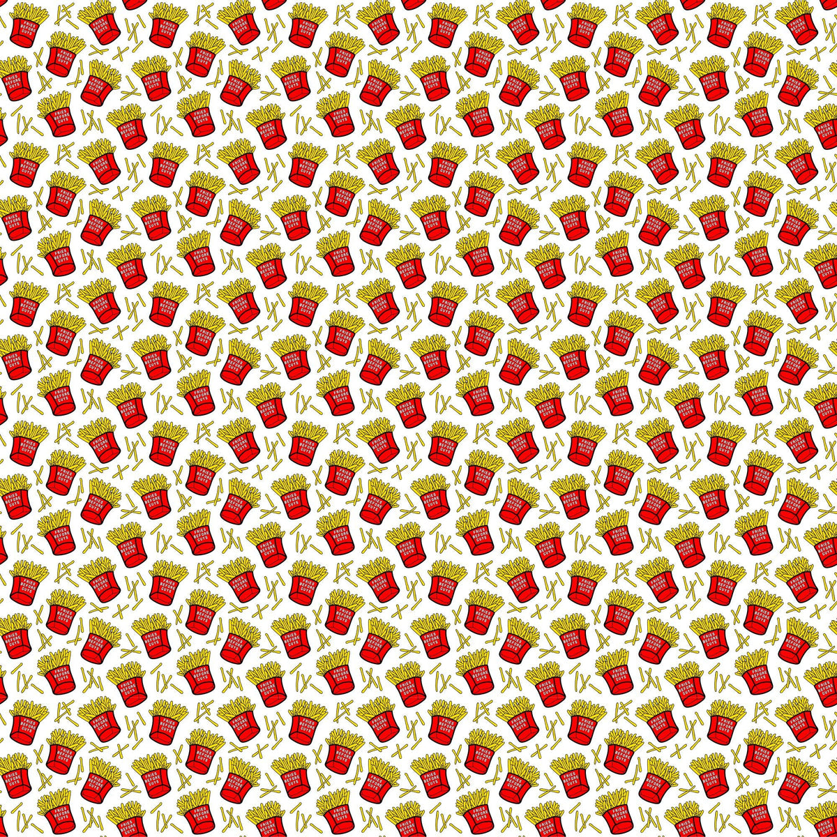 Fries Before Guys - Adhesive Vinyl