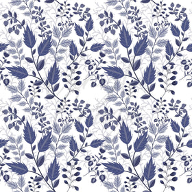 Frigid Floral - Adhesive Vinyl