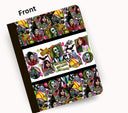 Beetlejuice vinyl composition notebook wrap