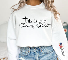 This is our turning point- black 2 piece set DTF Transfers