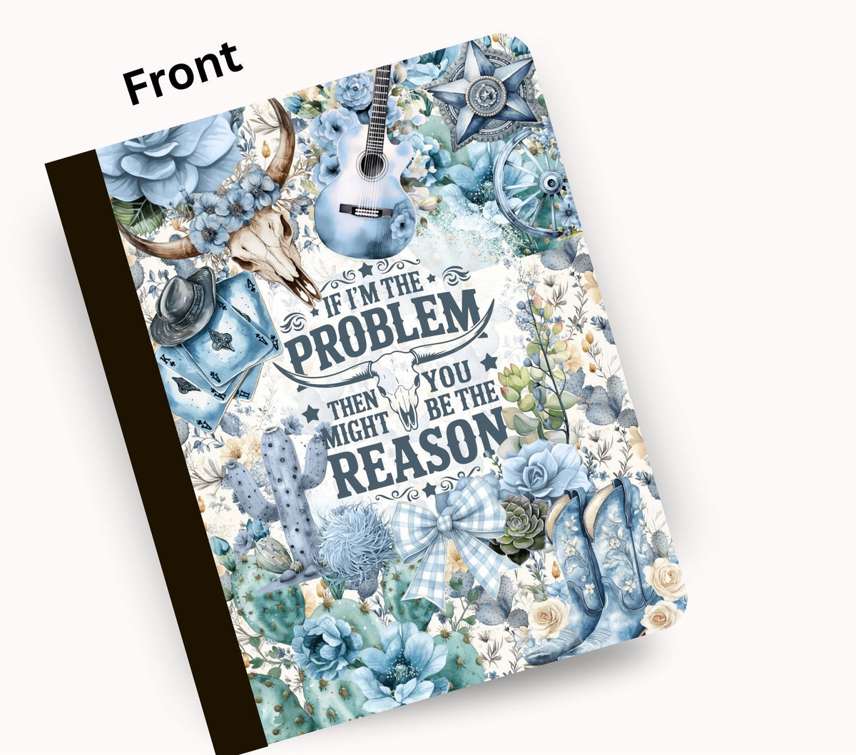 If I'm the problem vinyl composition notebook wrap
