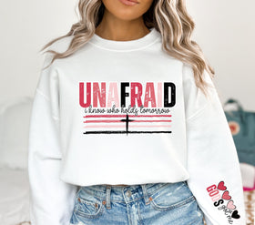 Unafraid DTF Transfers- 2 piece set