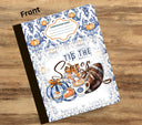 Tis the season-Cottage Hollow Collection vinyl composition notebook wrap