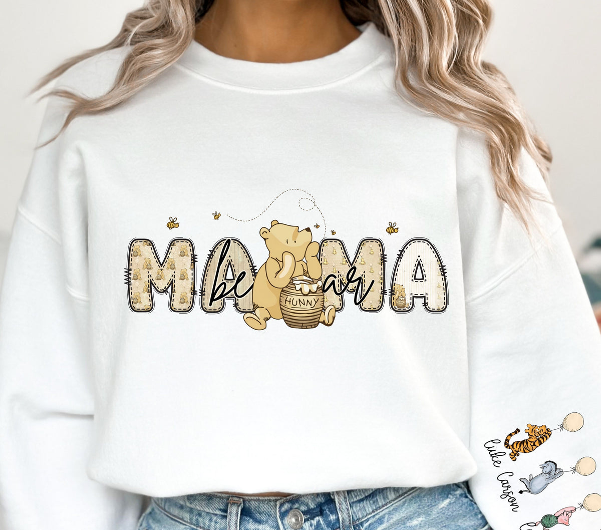 Mama Bear Hunny dtf transfers