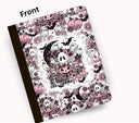 In October we wear pink vinyl composition notebook wrap