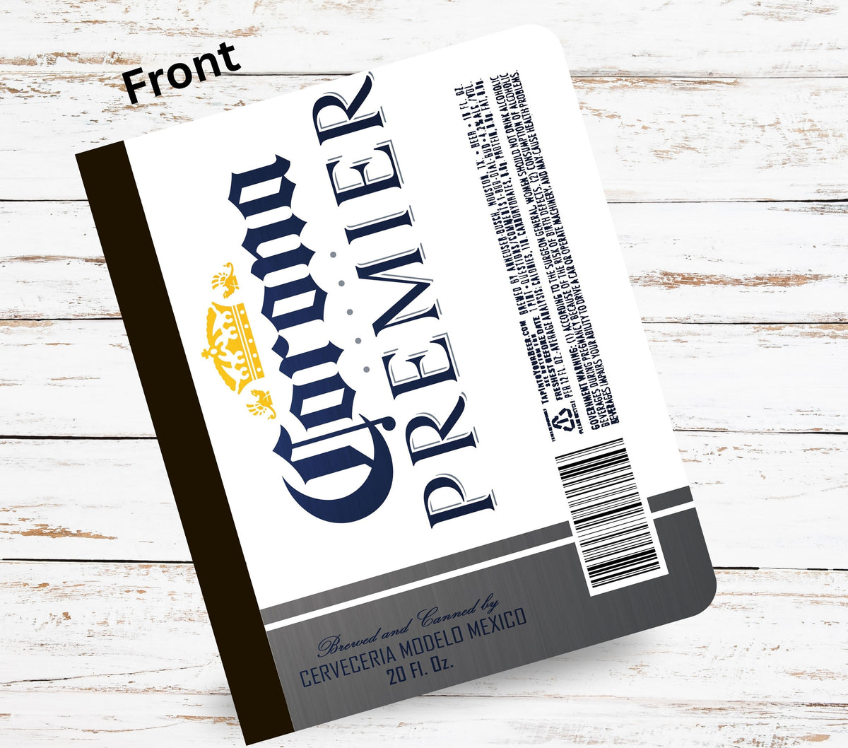 Corona notebook wrap
