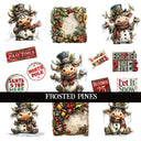 Frosted Pines UV DTF Decal Sheets