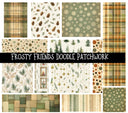 Frosty Friends Doodle Patchwork Set