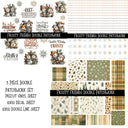 Frosty Friends Doodle Patchwork Set