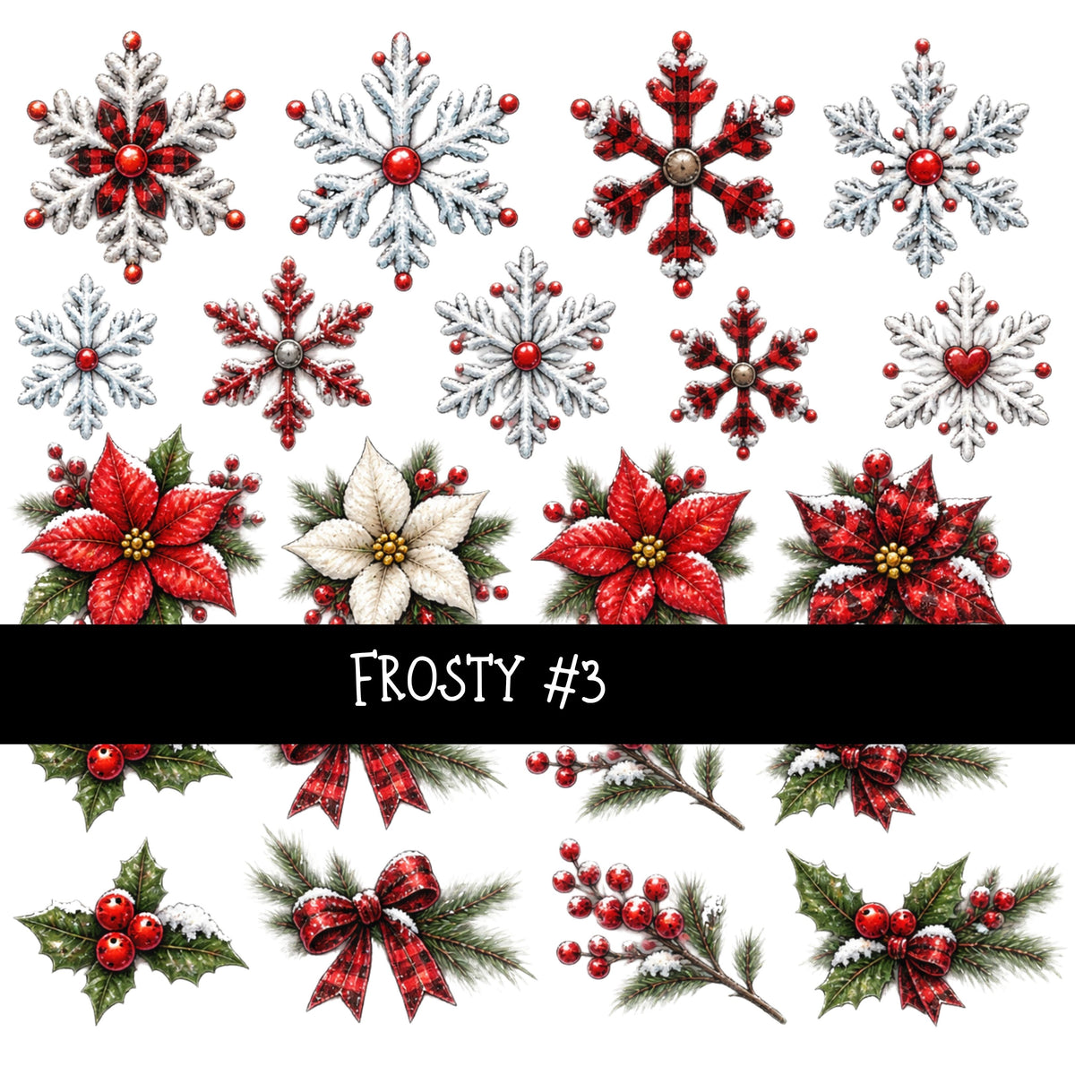 Frosty Torn Pages UV DTF Decal sheets 3 designs available