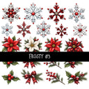 Frosty Torn Pages UV DTF Decal sheets 3 designs available