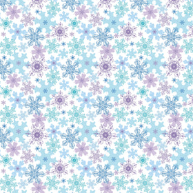Frozen Flakes - Adhesive Vinyl