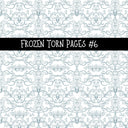 Frozen Torn Pages UV DTF Decal sheets 6 Designs available