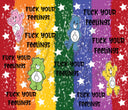 Naughty Bears 20 or 30 oz Skinny Adhesive Vinyl Wrap