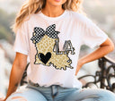 Louisiana Doodle Map DTF Transfers