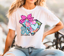 South Carolina Doodle Map DTF Transfers