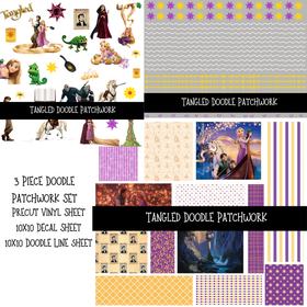 Tangled Doodle Patchwork Set