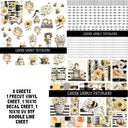 Garden Whimsy Doodle Patchwork Set