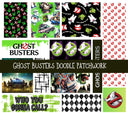 Ghost Busters Doodle Patchwork Set