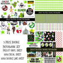 Ghost Busters Doodle Patchwork Set