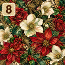 Gilded Christmas collection- 2 sizes vinyl sheets-10 designs available