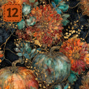 Gilded Harvest collection- 2 sizes vinyl sheets-20 designs available