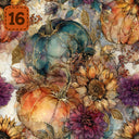Gilded Harvest collection- 2 sizes vinyl sheets-20 designs available
