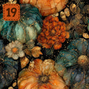 Gilded Harvest collection- 2 sizes vinyl sheets-20 designs available