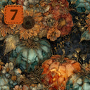 Gilded Harvest collection- 2 sizes vinyl sheets-20 designs available