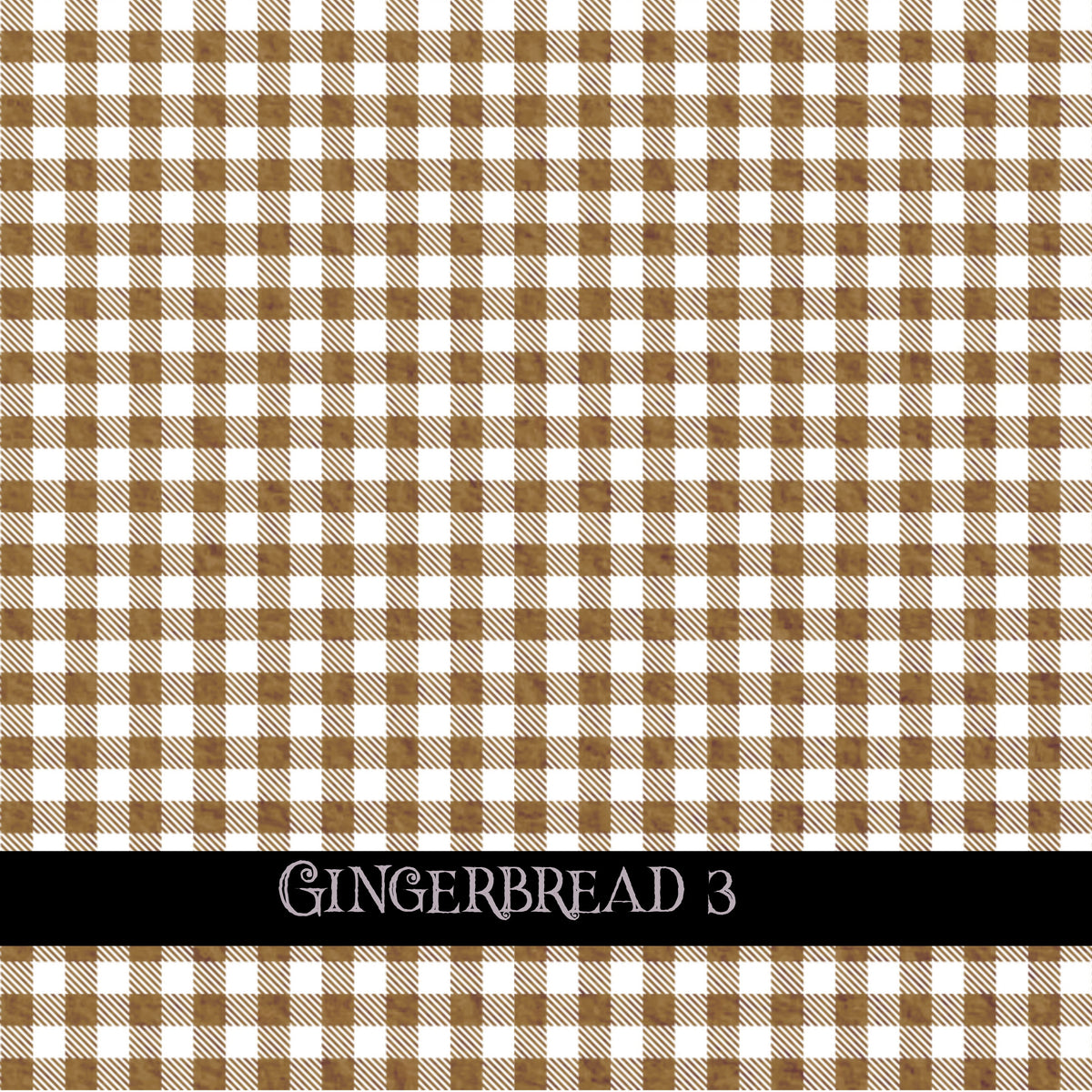 Gingerbread collection- 12x12 vinyl sheets-10 designs available