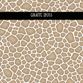 Giraffe spots UV DTF Decal sheets