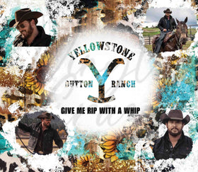 Give Me Rip With A Whip 20 or 30 oz Skinny Adhesive Vinyl Wrap