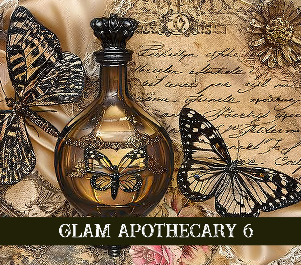 Glam Apothecary vinyl tumbler wraps 12 different prints