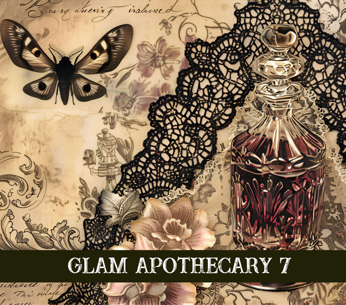 Glam Apothecary vinyl tumbler wraps 12 different prints