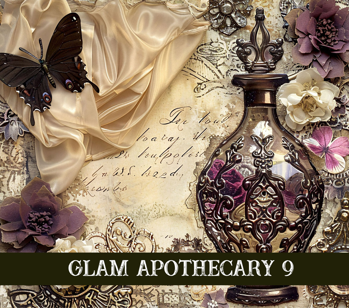 Glam Apothecary vinyl tumbler wraps 12 different prints