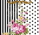 Stripes and Floral wrap